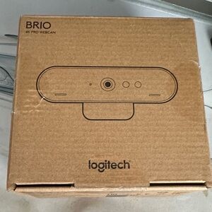 Logitech Brio 4K Webcam in Classic Black